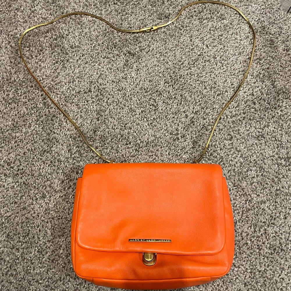 Marc Jacob orange crossbody bag
